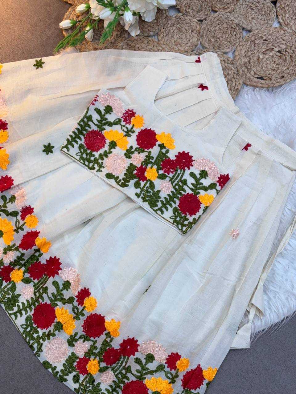 Ynf Soft Cotton KESH709 25 Kids Wear Wholesale Kids Lehenga Kids Co-ord Set Kids Lehenga Choli Manufacturer- Kids Exports