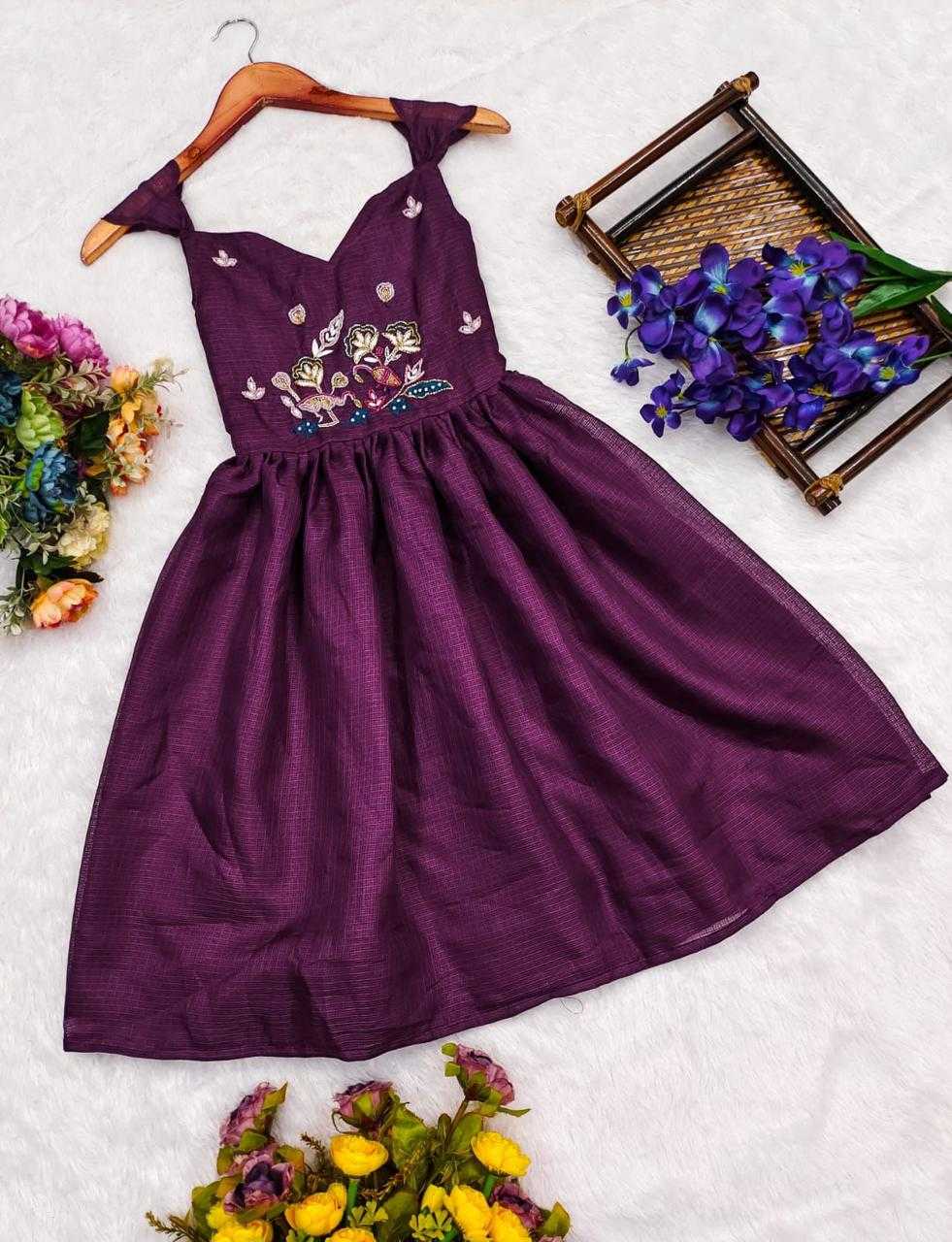 Ynf Soft Dola RIN235 OTIS Kids Wear Wholesale Kids Gown Kids Designer Frock Kids Party Wear Ethnic Manufacturer- Kids Exports