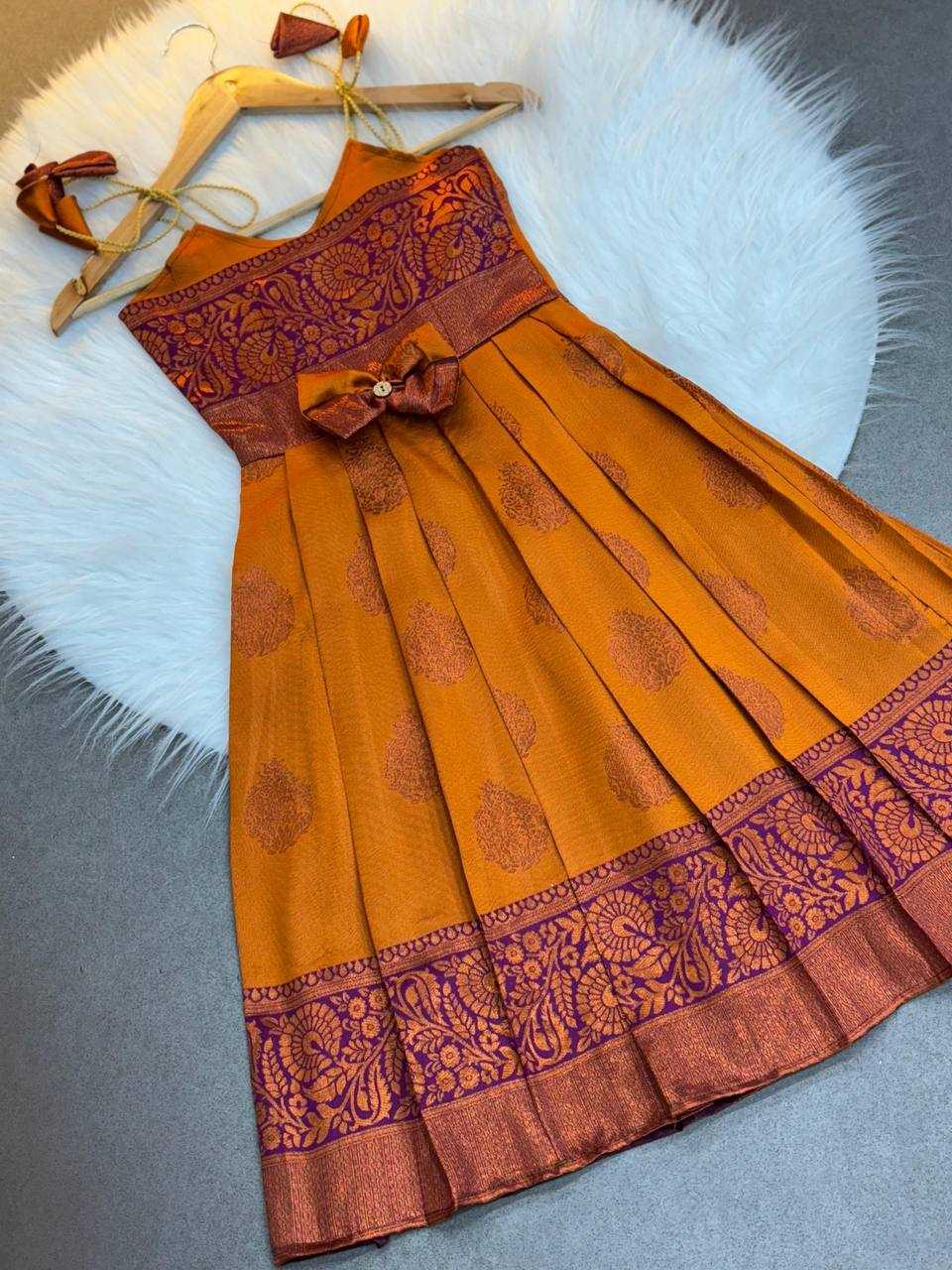 Ynf Soft Silk KESH709 08 Kids Wear Wholesale Kids Gown Kids Co-ord Set Kids Ethnic Wear Manufacturer- Kids Exports