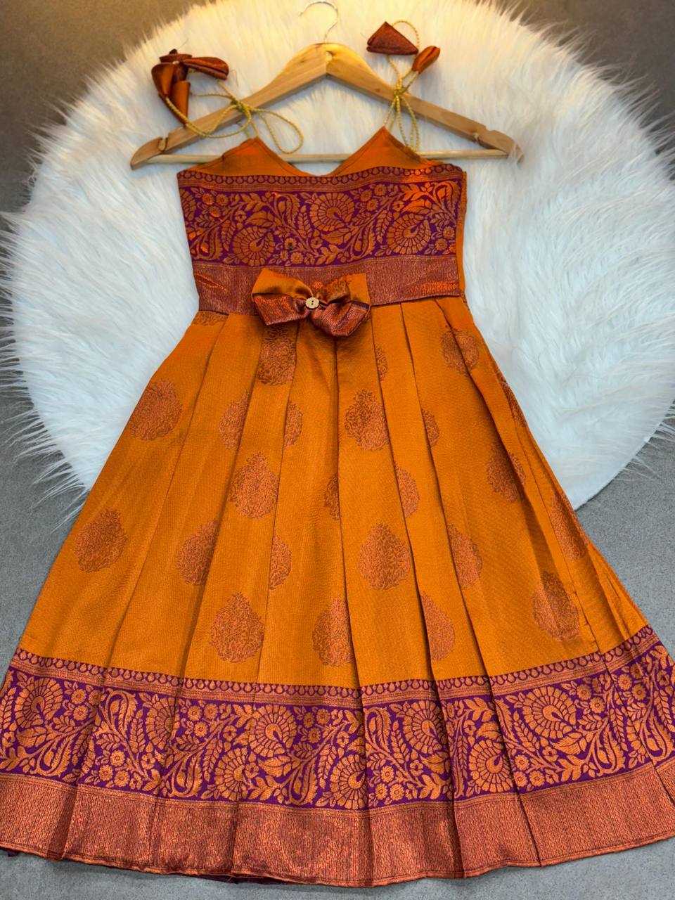 Ynf Soft Silk KESH709 08 Kids Wear Wholesale Kids Gown Kids Co-ord Set Kids Ethnic Wear Manufacturer- Kids Exports