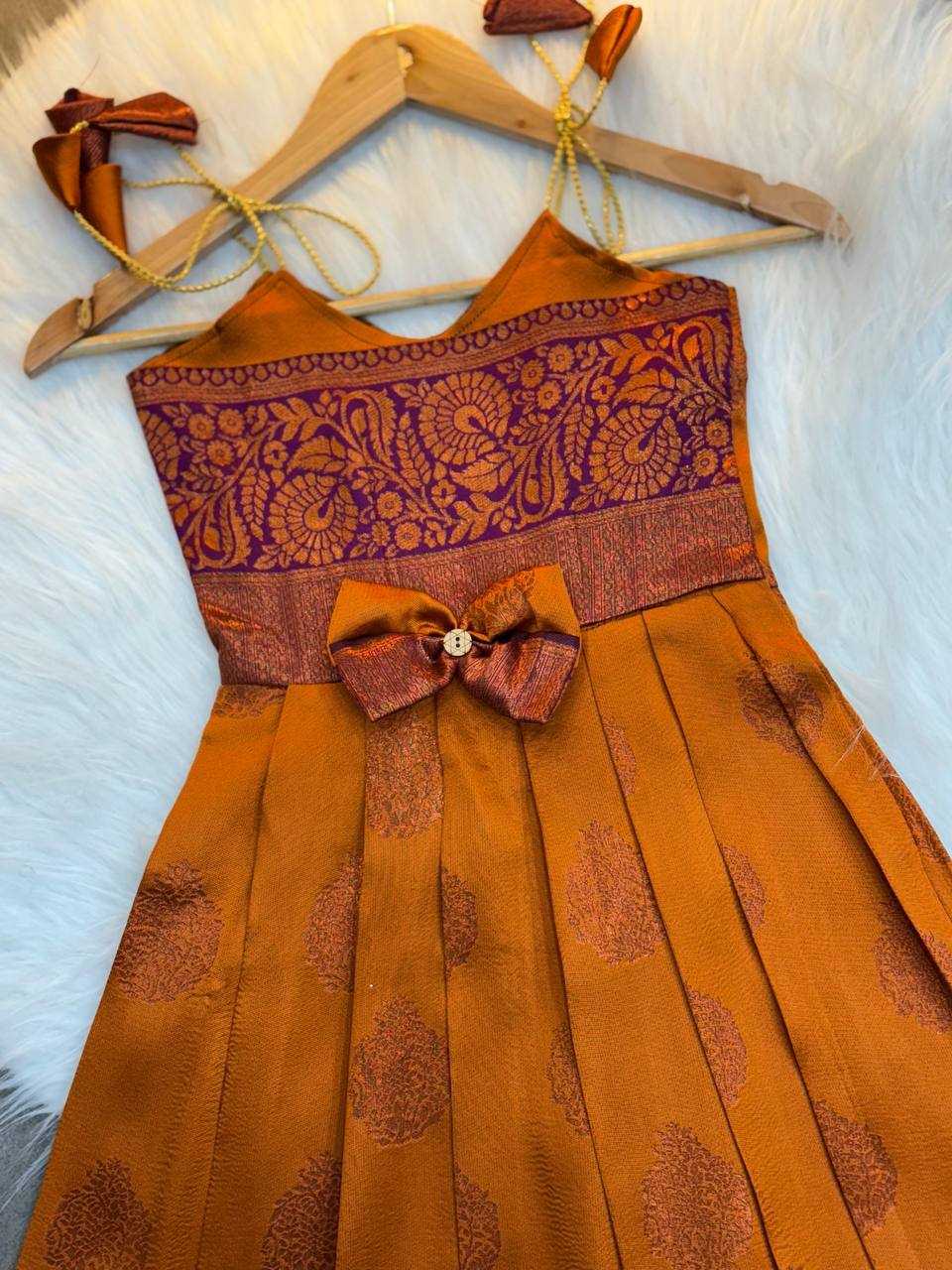 Ynf Soft Silk KESH709 08 Kids Wear Wholesale Kids Gown Kids Co-ord Set Kids Ethnic Wear Manufacturer- Kids Exports