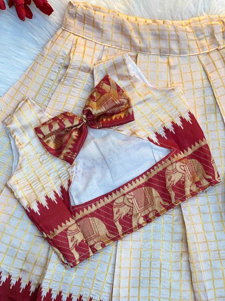 Ynf Soft Silk KESH709 17 Kids Wear Wholesale Kids Co-ord Set Kids Lehenga Choli Girls Ethnic Wear Manufacturer- Kids Exports