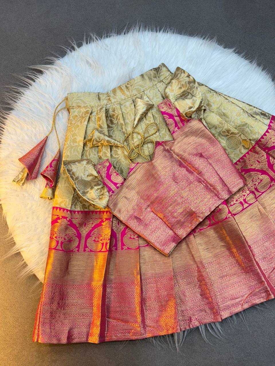 Ynf Soft Silk KESH709 21 Kids Wear Wholesale Kids Lehenga Kids Co-ord Set Kids Lehenga Choli Manufacturer- Kids Exports