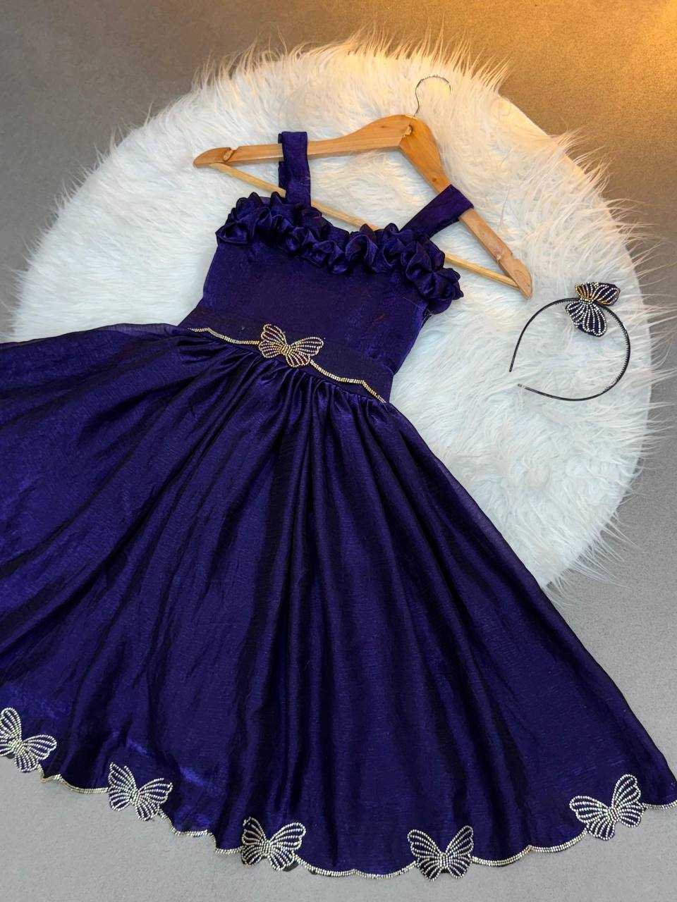 Ynf Space Silk KESH709 14 Kids Wear Wholesale Kids Gown Kids Co-ord Set Girls Ethnic Wear Manufacturer- Kids Exports