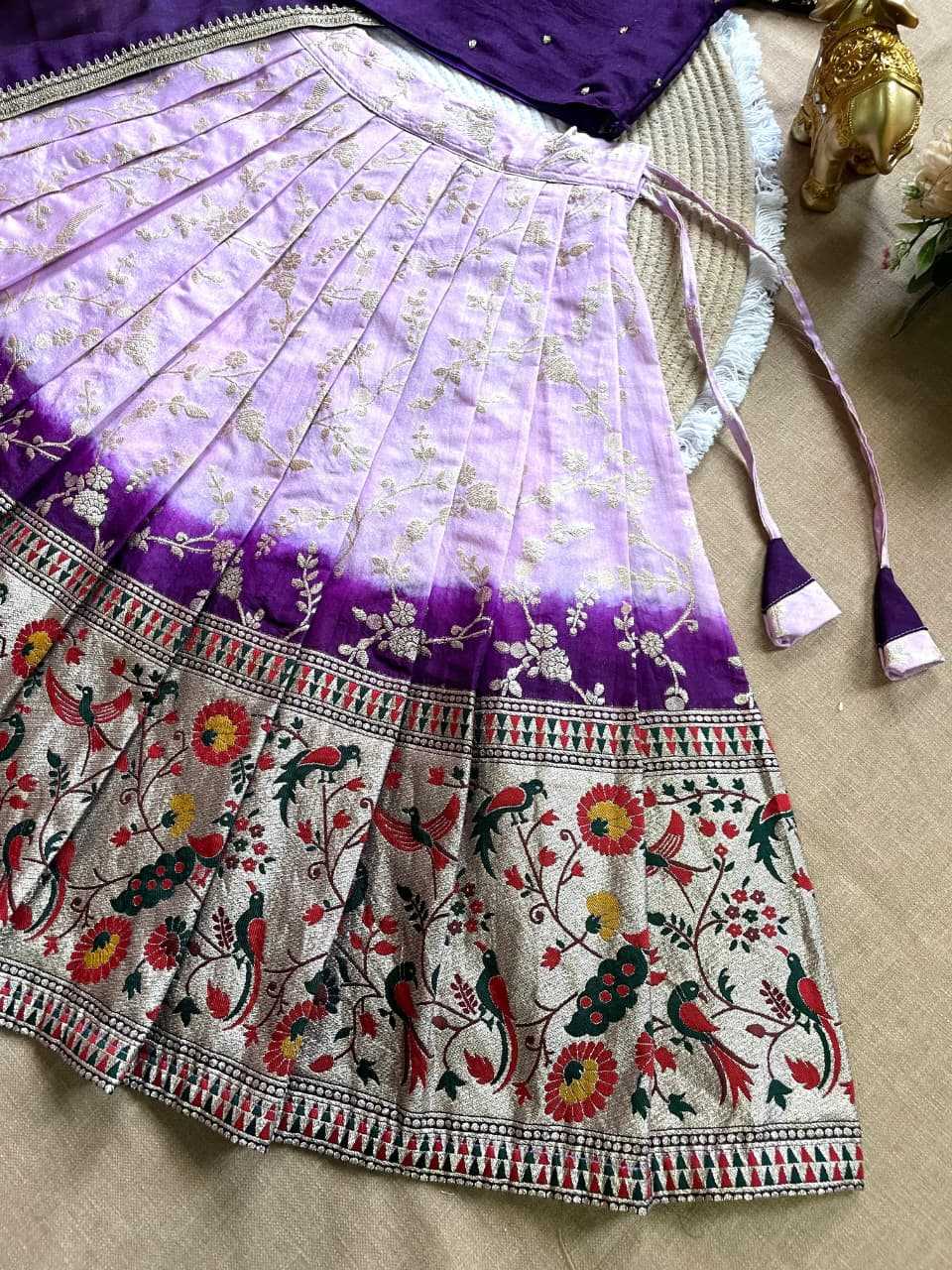 Ynf Vichitra Silk KESH505 Madhuri Kids Wear Wholesale Kids Traditional Outfits Kids Lehenga Choli Kids Wedding Outfits Manufacturer- Kids Exports