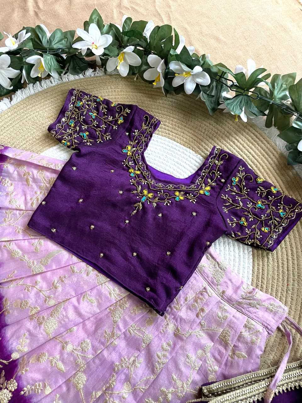 Ynf Vichitra Silk KESH505 Madhuri Kids Wear Wholesale Kids Traditional Outfits Kids Lehenga Choli Kids Wedding Outfits Manufacturer- Kids Exports
