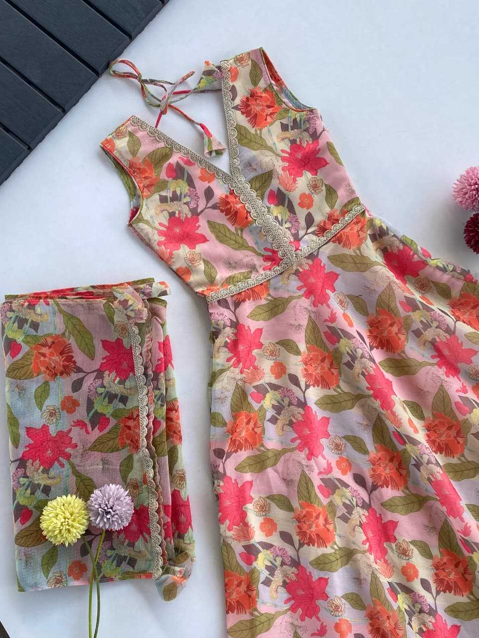 Ynf Chanderi Soft KESH249 K-2077 Kids Wear Festive Collections Wholesale Kids Gown Kids Ethnic Gowns Kids Festive Wear Manufacturer- Kids Exports