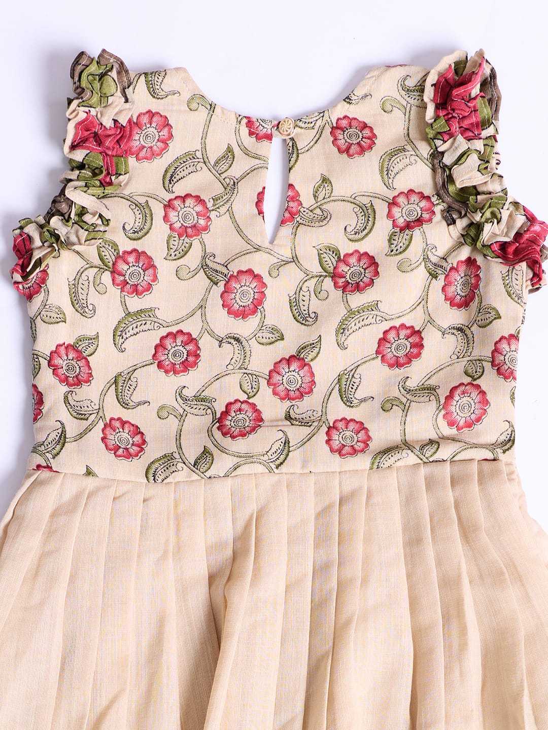 Ynf Cotton KESH249 2134 Kids Wear Wholesale Kids Gown Kids Ethnic Gowns Manufacturer- Kids Exports