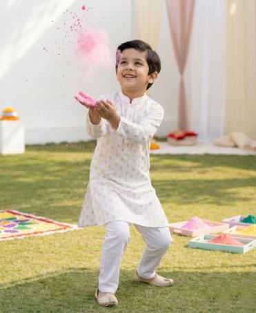 Ynf Cotton RIN223 Boys Kurta Pajama Kids Wear Wholesale Boys Kurta Pyjama Kids Traditional Outfits Kids Kurta Pajama Manufacturer- Kids Exports