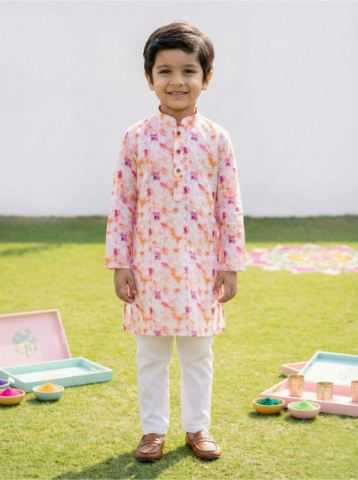 Ynf Cotton RIN223 Boys Kurta Pajama Kids Wear Wholesale Boys Kurta Pyjama Kids Traditional Outfits Kids Kurta Pajama Manufacturer- Kids Exports