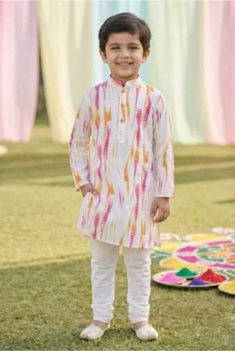 Ynf Cotton RIN223 Boys Kurta Pajama Kids Wear Wholesale Boys Kurta Pyjama Kids Traditional Outfits Kids Kurta Pajama Manufacturer- Kids Exports