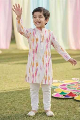 Ynf Cotton RIN223 Boys Kurta Pajama Kids Wear Wholesale Boys Kurta Pyjama Kids Traditional Outfits Kids Kurta Pajama Manufacturer- Kids Exports