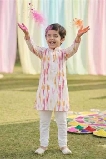 Ynf Cotton RIN223 Boys Kurta Pajama Kids Wear Wholesale Boys Kurta Pyjama Kids Traditional Outfits Kids Kurta Pajama Manufacturer- Kids Exports