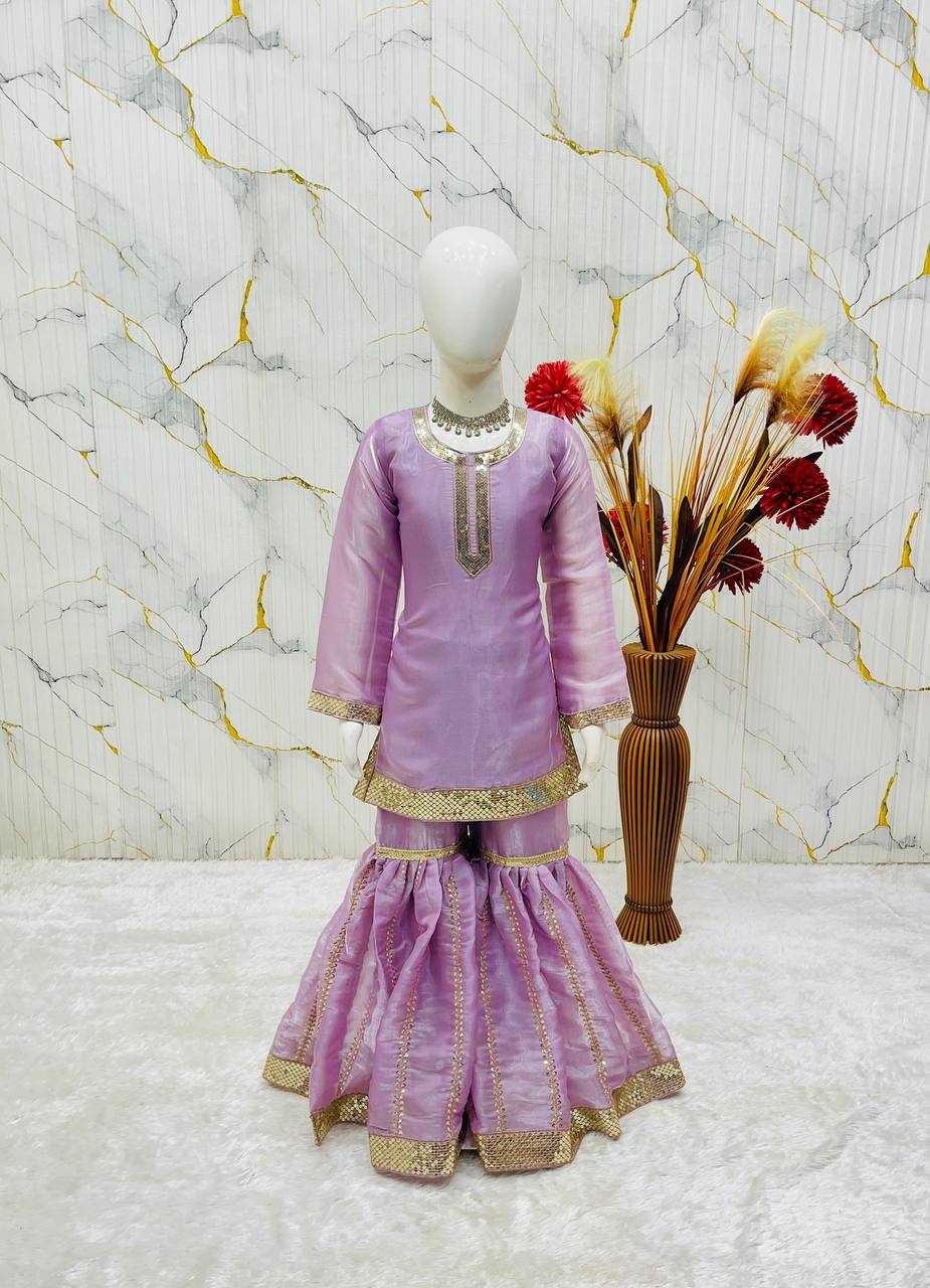 Ynf Fancy KESH415 242 Kids Wear Wholesale Kids Sharara Kids Wedding Outfits Kids Party Wear Ethnic Manufacturer- Kids Exports