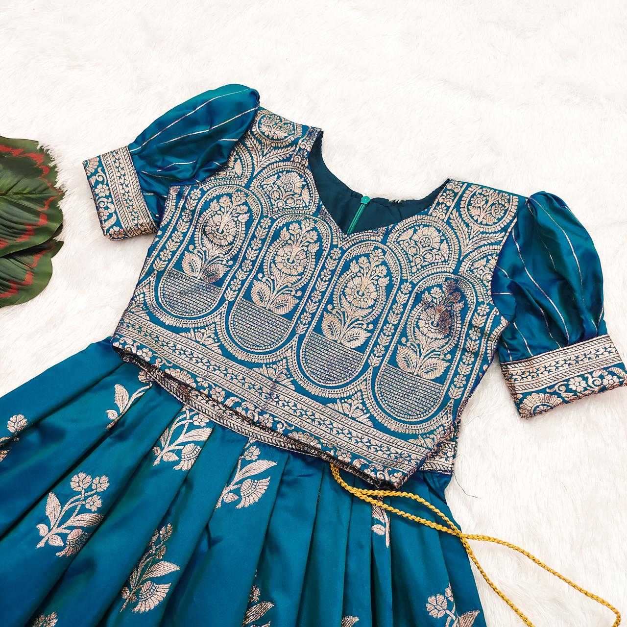 Ynf Fancy RIN235 canvas Kids Wear Wholesale Kids Lehenga Kids Festive Wear Kids Party Wear Ethnic Manufacturer- Kids Exports