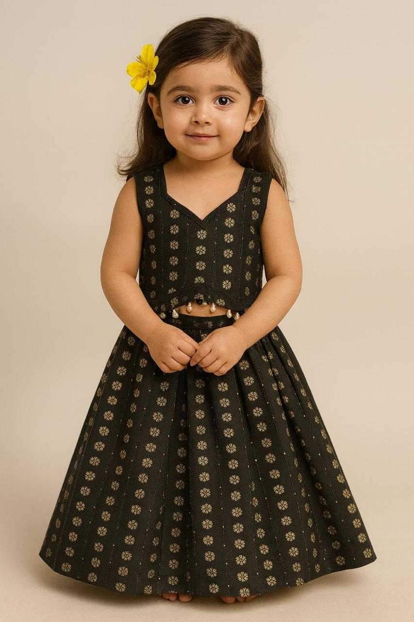 Ynf Heavy Silk KESH503 8173 Kids Wear Festive Collections Wholesale Kids Lehenga Kids Lehenga Choli Kids Festive Wear Manufacturer- Kids Exports