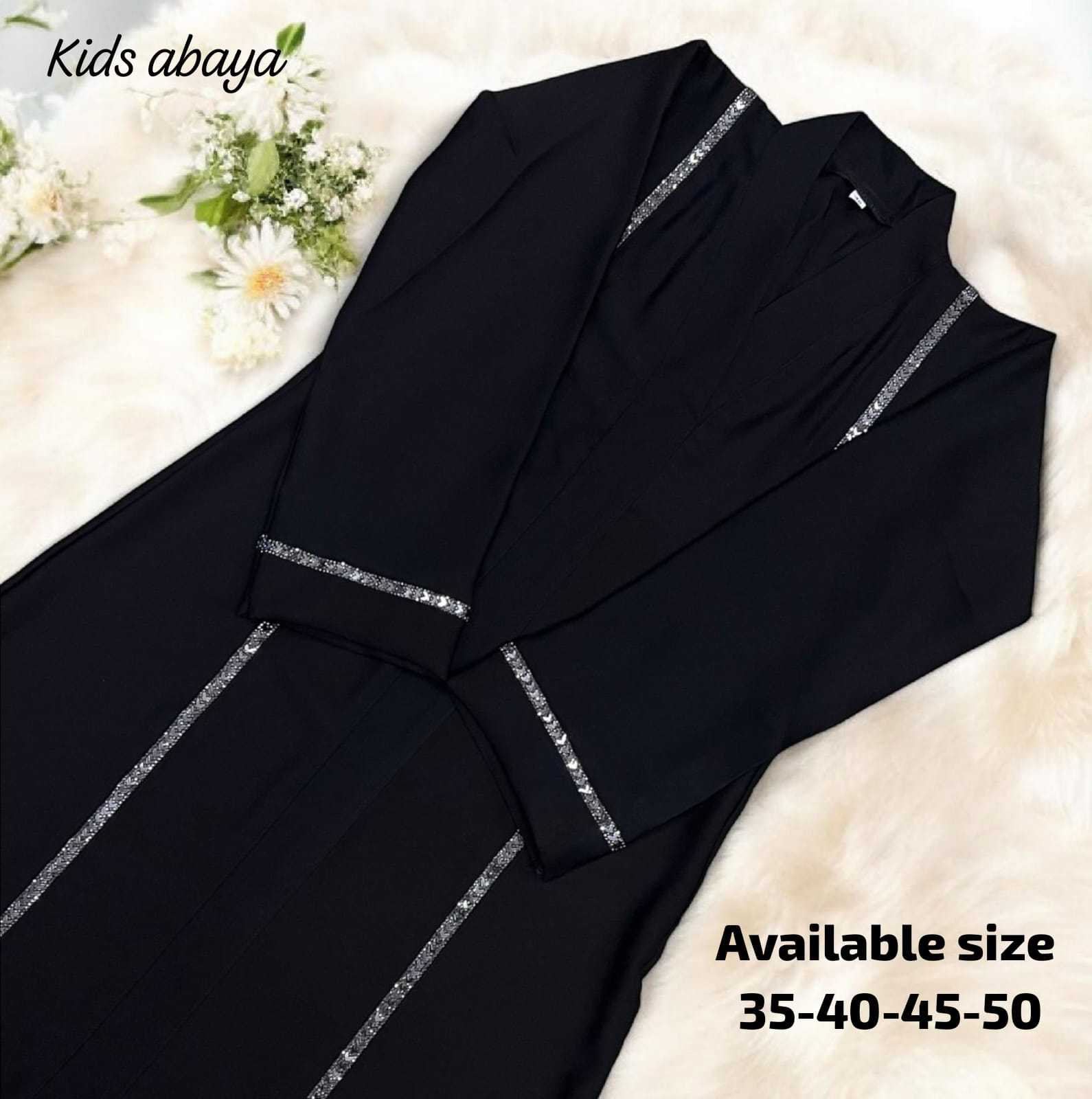 Ynf Imported KESH557 imp Kids Wear Islamic Clothing Wholesale Abaya Hijab Manufacturer- Kids Exports