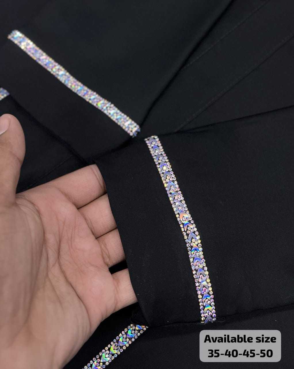 Ynf Imported KESH557 RADON Kids Wear Islamic Clothing Wholesale Abaya Burkha Manufacturer- Kids Exports