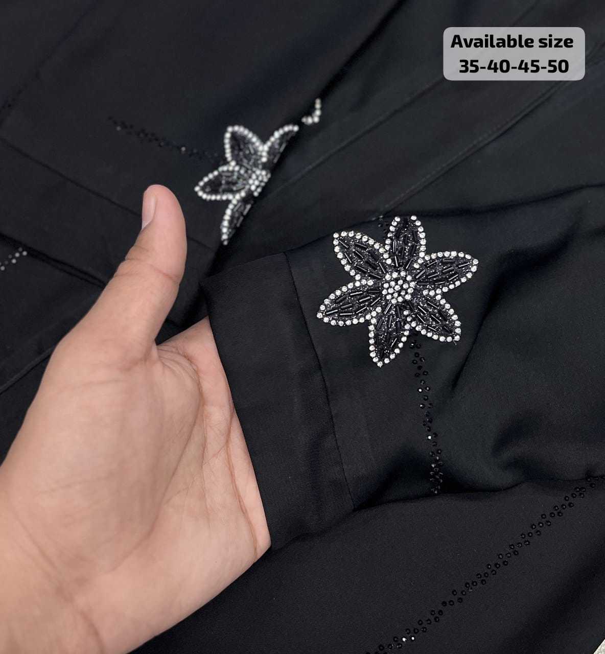 Ynf Imported KESH557 STONE Kids Wear Islamic Clothing Wholesale Abaya Hijab Manufacturer- Kids Exports