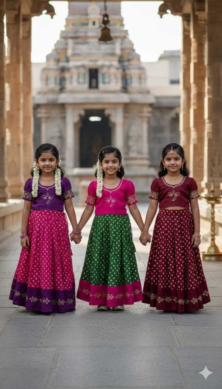 Ynf Silk KESH505 MAAMATA Kids Wear Wholesale Kids Lehenga Kids Lehenga Choli Baby Girl Lehenga Manufacturer- Kids Exports