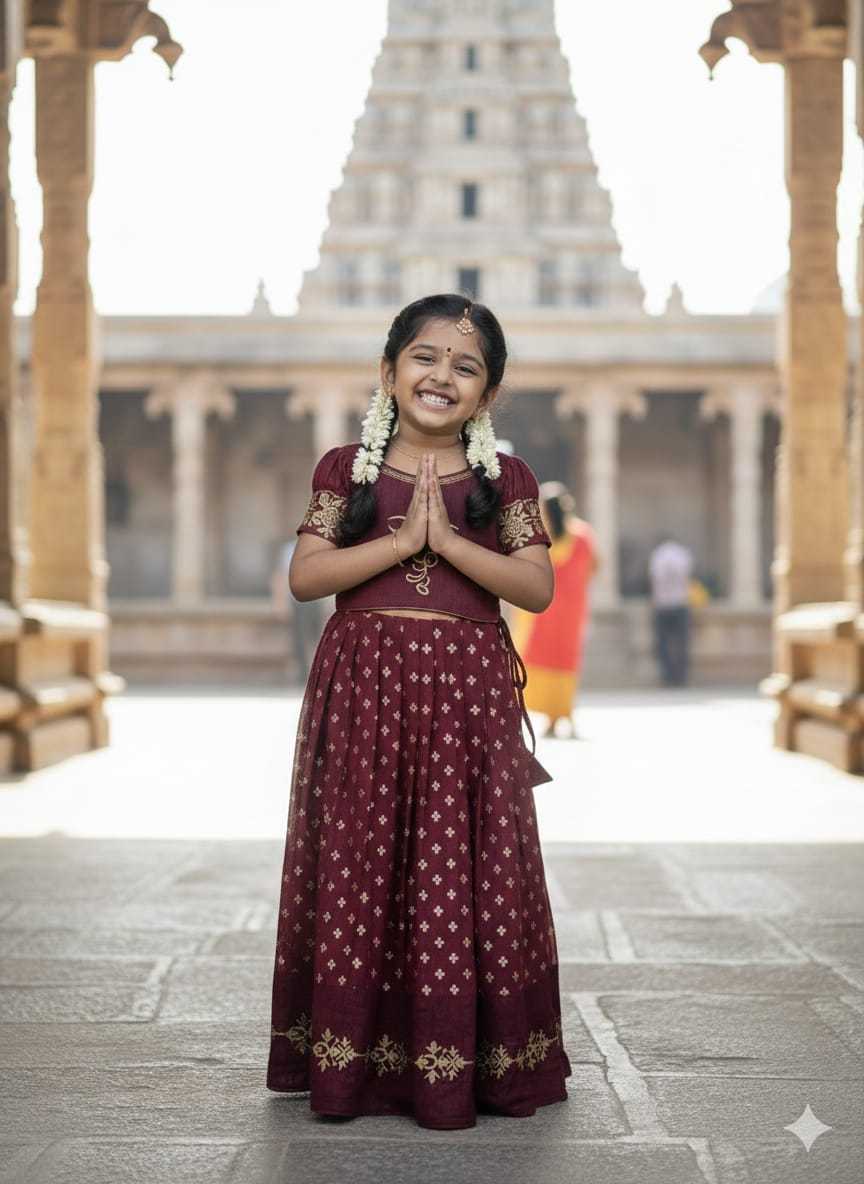 Ynf Silk KESH505 MAAMATA Kids Wear Wholesale Kids Lehenga Kids Lehenga Choli Baby Girl Lehenga Manufacturer- Kids Exports