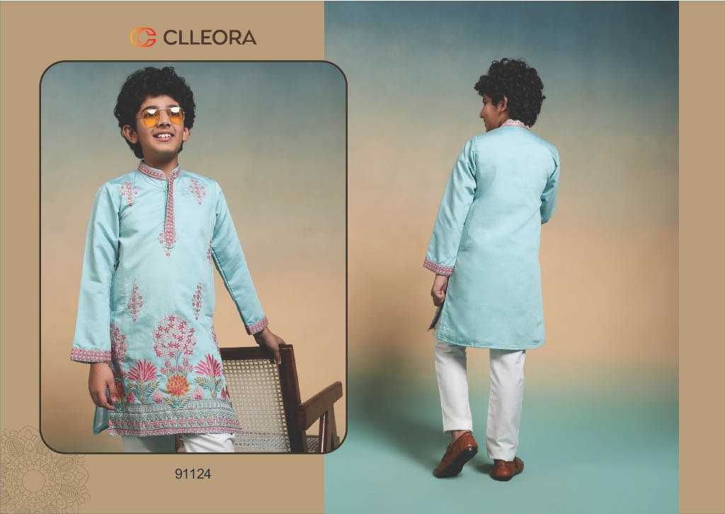 Ynf Silk Viscose RIN202 avika Kids Wear Wholesale Boys Kurta Pyjama Kids Ethnic Wear Kids Kurta Pajama Manufacturer- Kids Exports