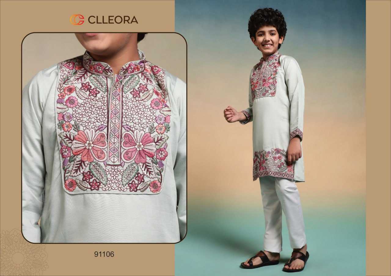 Ynf Silk Viscose RIN202 manan Kids Wear Wholesale Boys Kurta Pyjama Kids Traditional Outfits Kids Kurta Pajama Manufacturer- Kids Exports