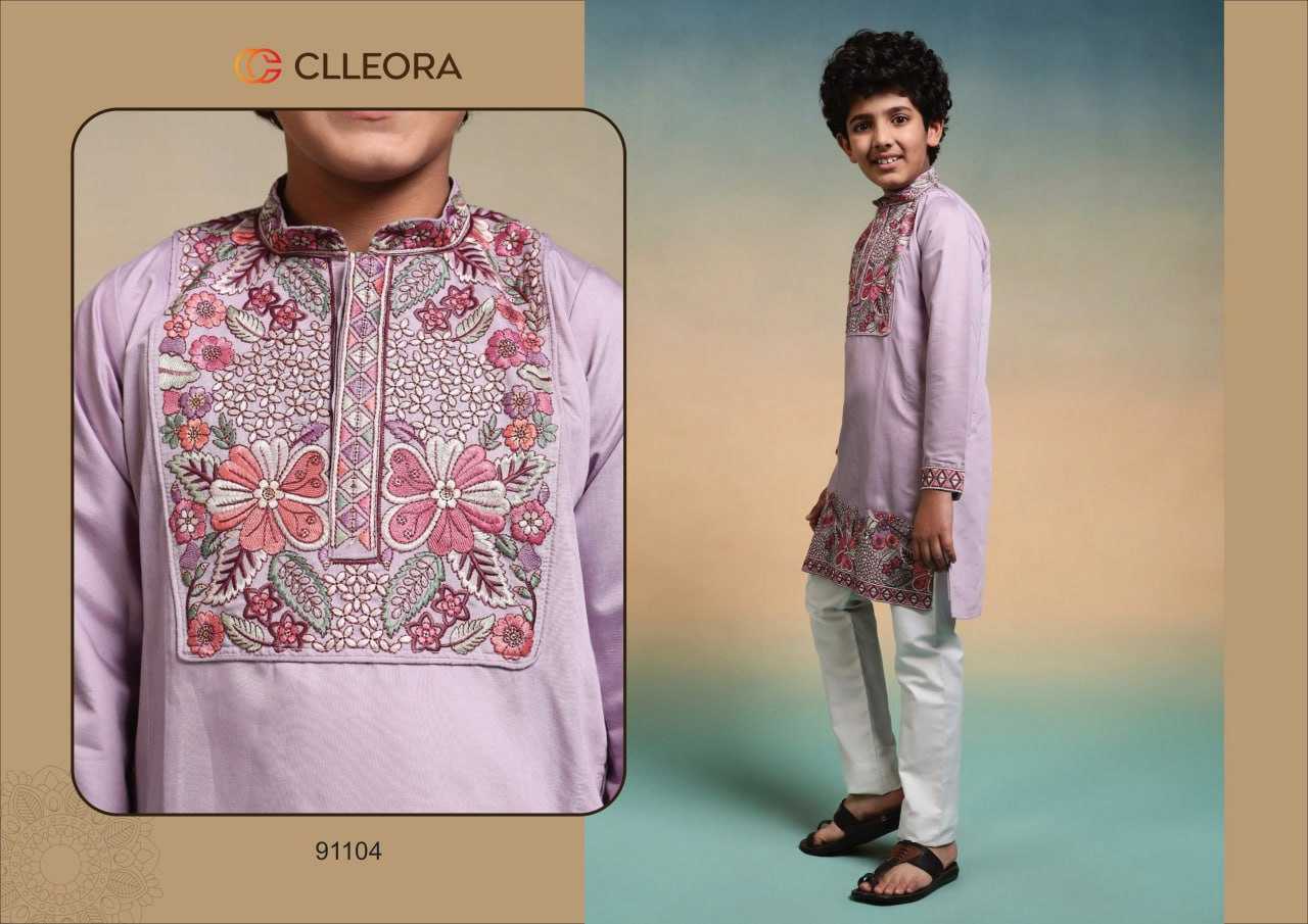 Ynf Silk Viscose RIN202 manan Kids Wear Wholesale Boys Kurta Pyjama Kids Traditional Outfits Kids Kurta Pajama Manufacturer- Kids Exports