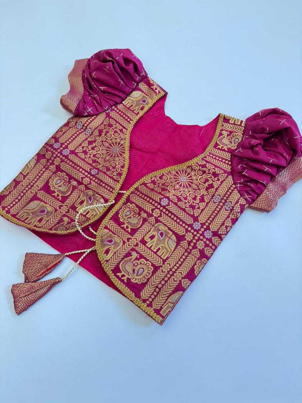 Ynf Soft Dola RIN235 Golden Kids Wear Wholesale Kids Gown Kids Festive Wear Kids Party Wear Ethnic Manufacturer- Kids Exports