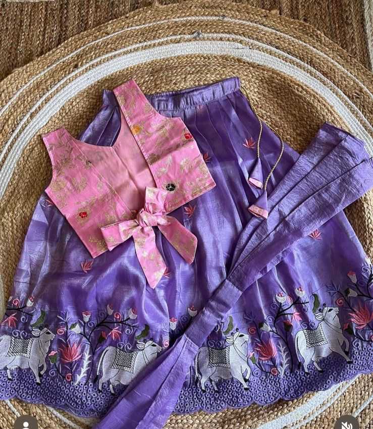 Ynf Soft Gold Crush RIN235 135 Kids Wear Festive Collections Wholesale Kids Lehenga Kids Lehenga Choli Kids Party Wear Ethnic Manufacturer- Kids Exports