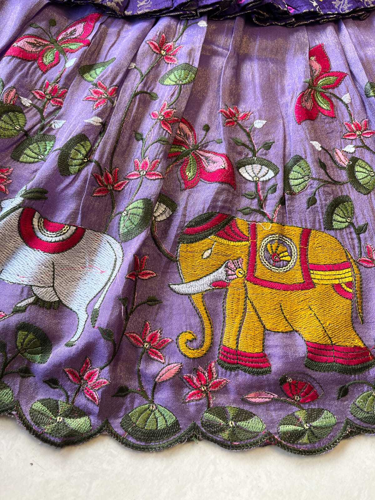 Ynf Soft Tissue RIN235 102 Kids Wear Festive Collections Wholesale Kids Lehenga Kids Lehenga Choli Baby Girl Lehenga Manufacturer- Kids Exports