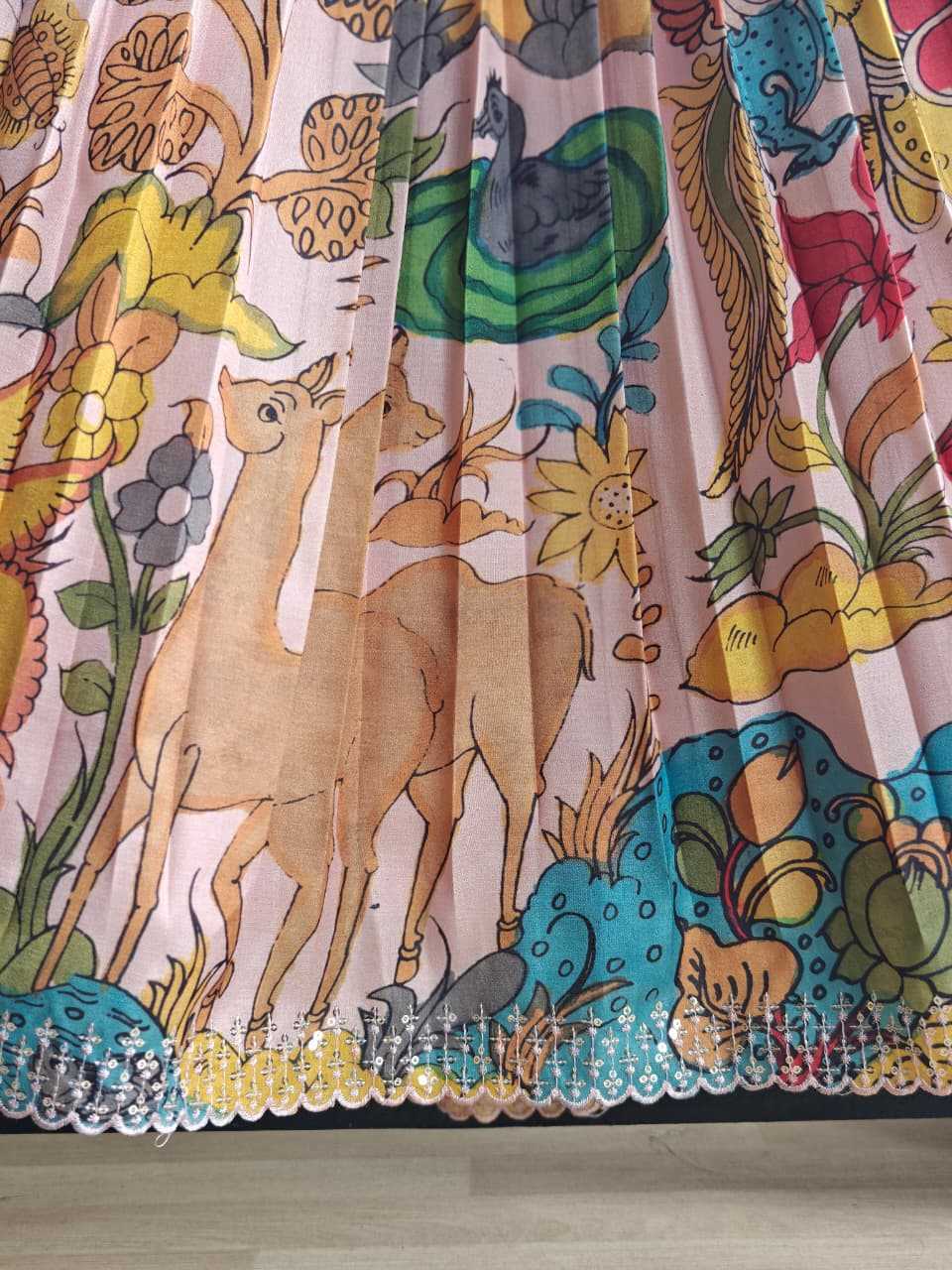 Ynf Tussar Silk KESH249 1001 Kids Wear Wholesale Kids Designer Frock Kids Traditional Outfits Kids Festive Wear Manufacturer- Kids Exports