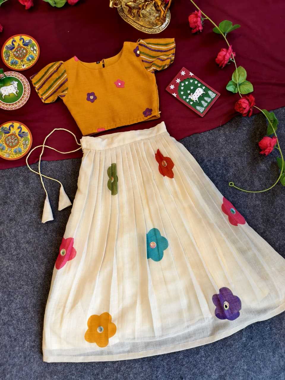 Ynf Cotton KESH249 2131 Kids Wear Wholesale Kids Lehenga Kids Lehenga Choli Baby Girl Lehenga Manufacturer- Kids Exports