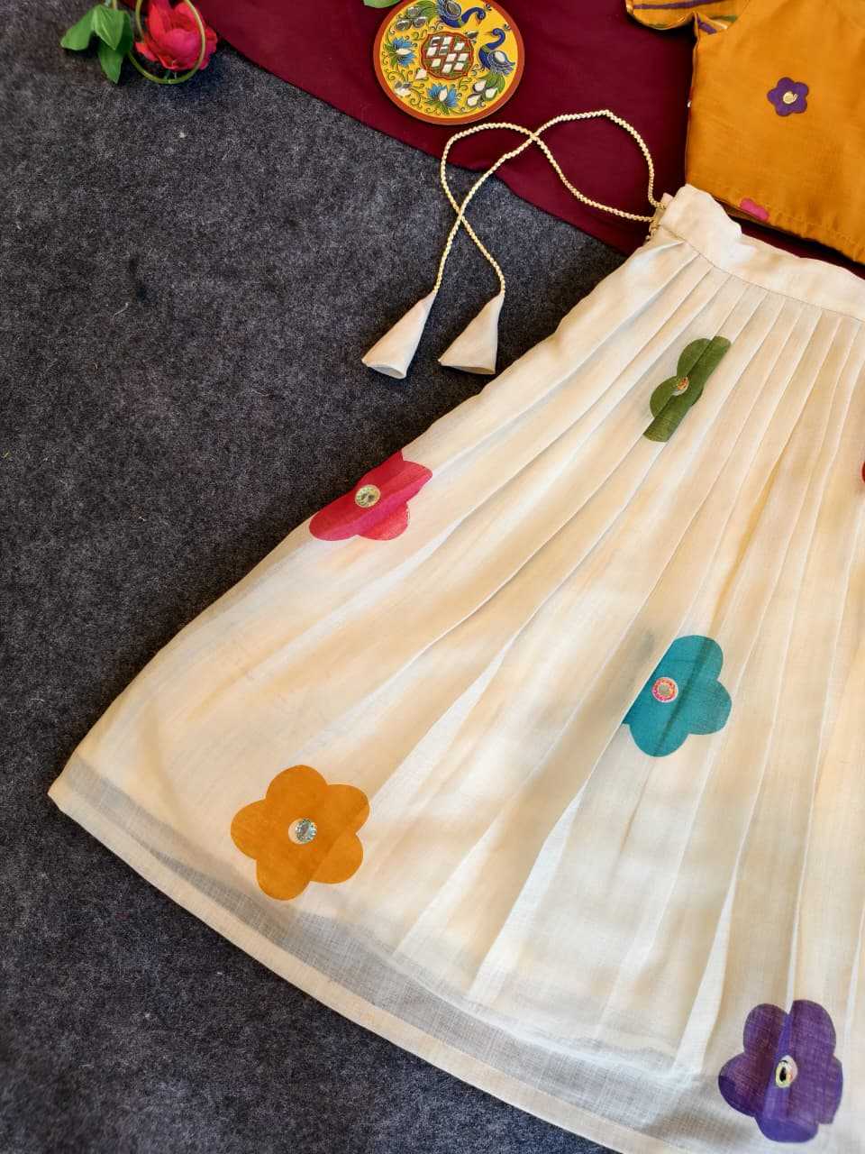 Ynf Cotton KESH249 2131 Kids Wear Wholesale Kids Lehenga Kids Lehenga Choli Baby Girl Lehenga Manufacturer- Kids Exports