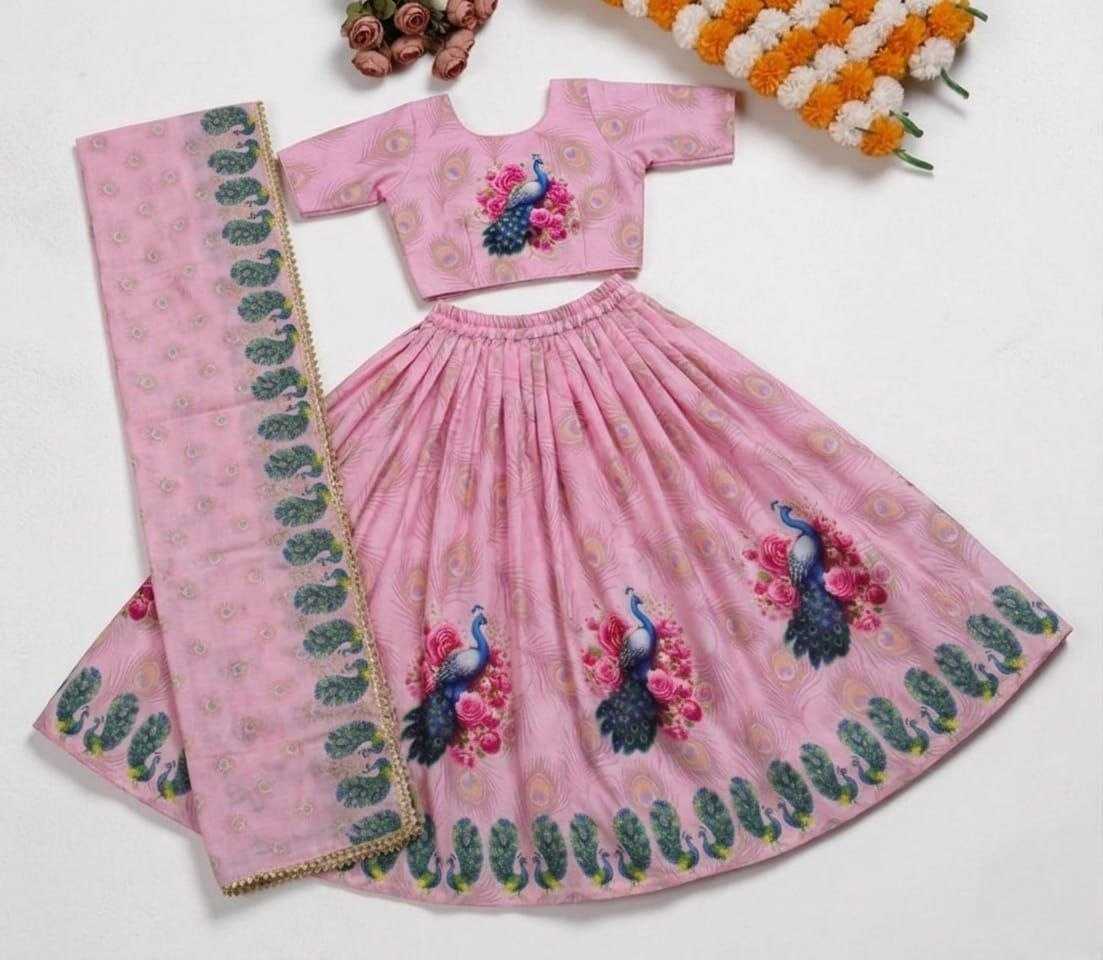 Ynf Cotton KESH461 167 Kids Wear Wholesale Kids Lehenga Kids Festive Wear Kids Party Wear Ethnic Manufacturer- Kids Exports