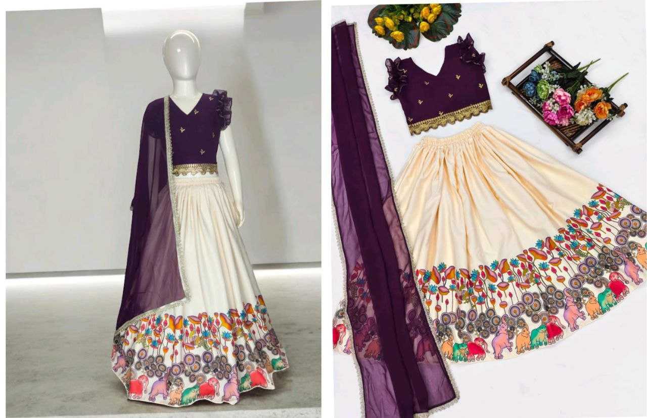 Ynf Cotton KESH461 172 Kids Wear Wholesale Kids Lehenga Kids Designer Frock Kids Traditional Outfits Manufacturer- Kids Exports