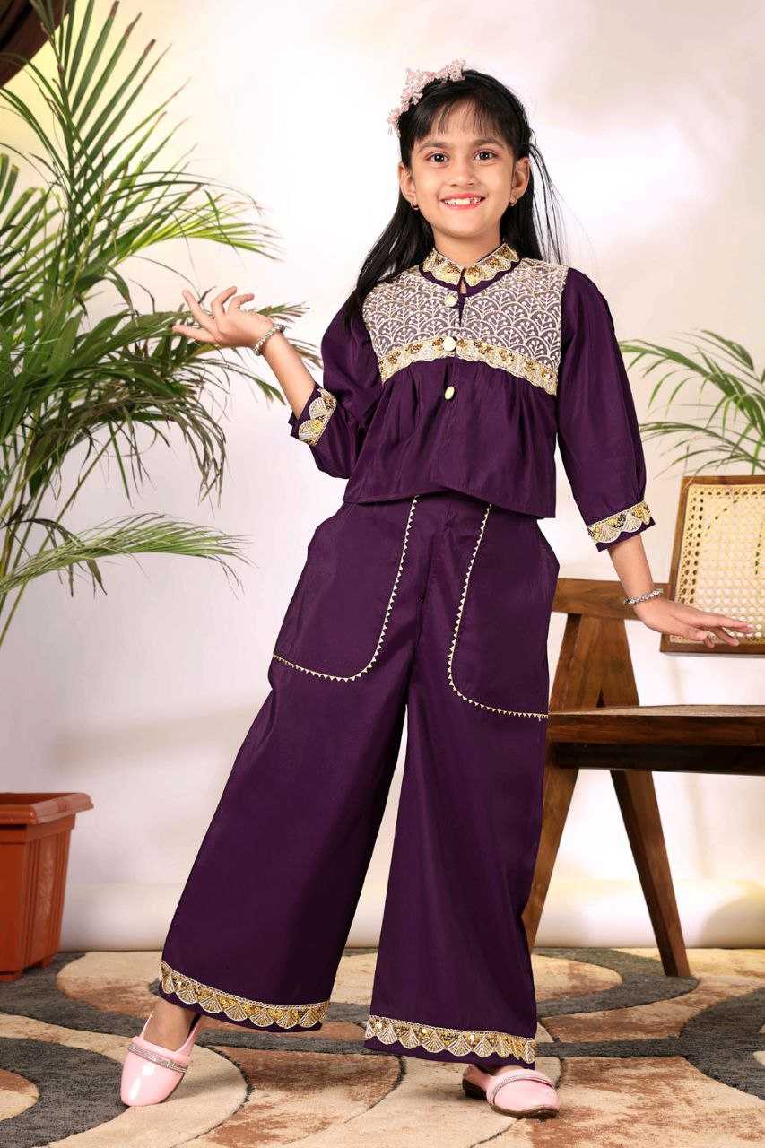 Ynf Cotton KESH461 236 Kids Wear Wholesale Kids Suit Embroidered Frock Girls Kurti Manufacturer- Kids Exports