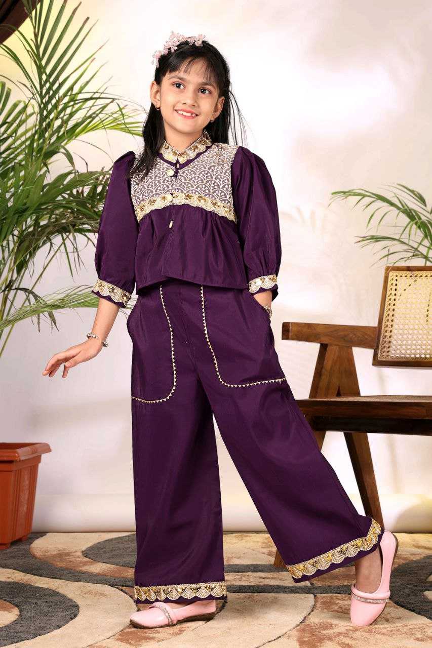 Ynf Cotton KESH461 236 Kids Wear Wholesale Kids Suit Embroidered Frock Girls Kurti Manufacturer- Kids Exports