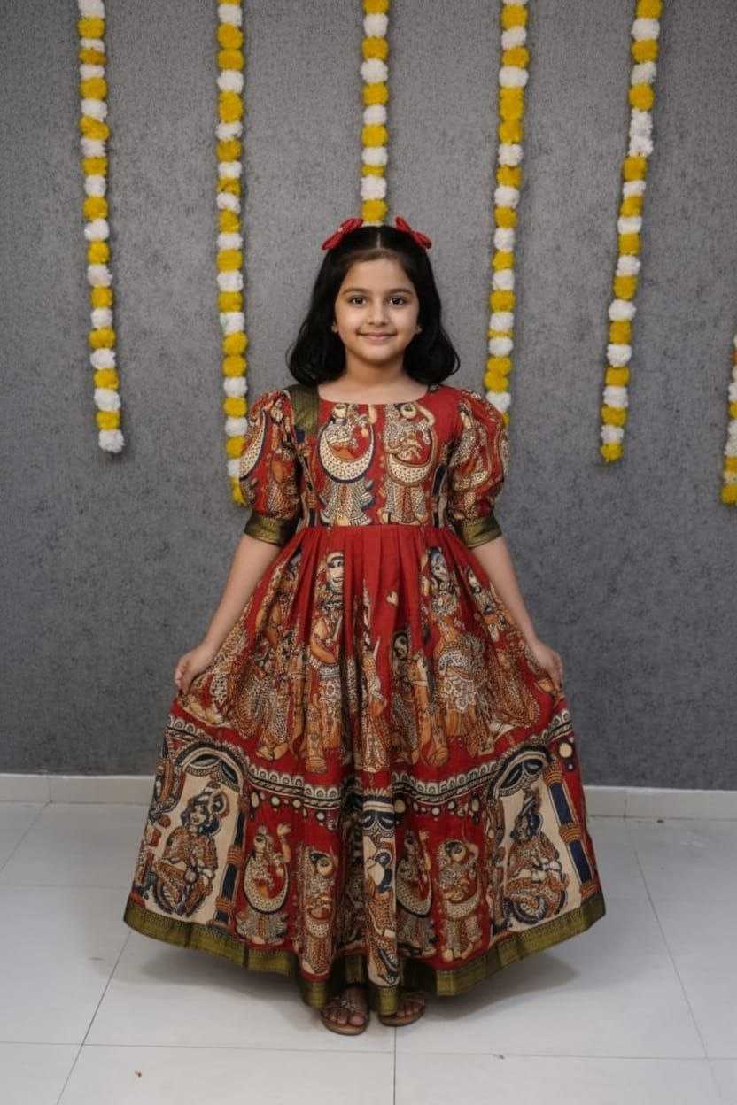 Ynf Georgette KESH461 237 Kids Wear Wholesale Kids Gown Kids Designer Frock Kids Party Wear Ethnic Manufacturer- Kids Exports