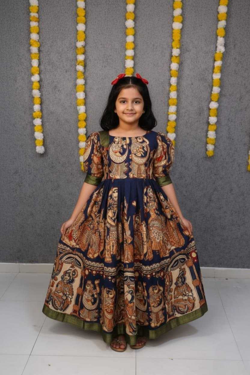 Ynf Georgette KESH461 237 Kids Wear Wholesale Kids Gown Kids Designer Frock Kids Party Wear Ethnic Manufacturer- Kids Exports