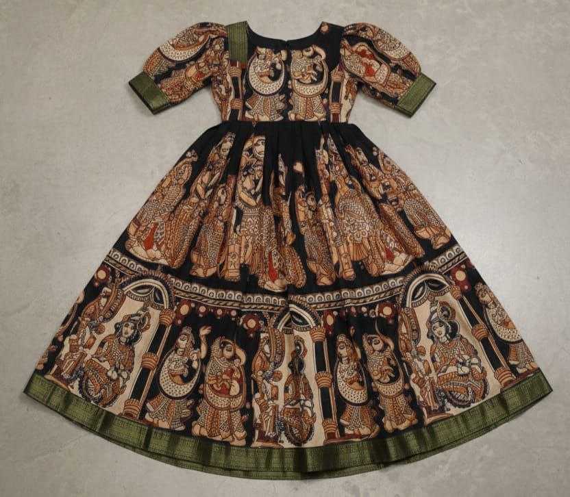 Ynf Georgette KESH461 237 Kids Wear Wholesale Kids Gown Kids Designer Frock Kids Party Wear Ethnic Manufacturer- Kids Exports