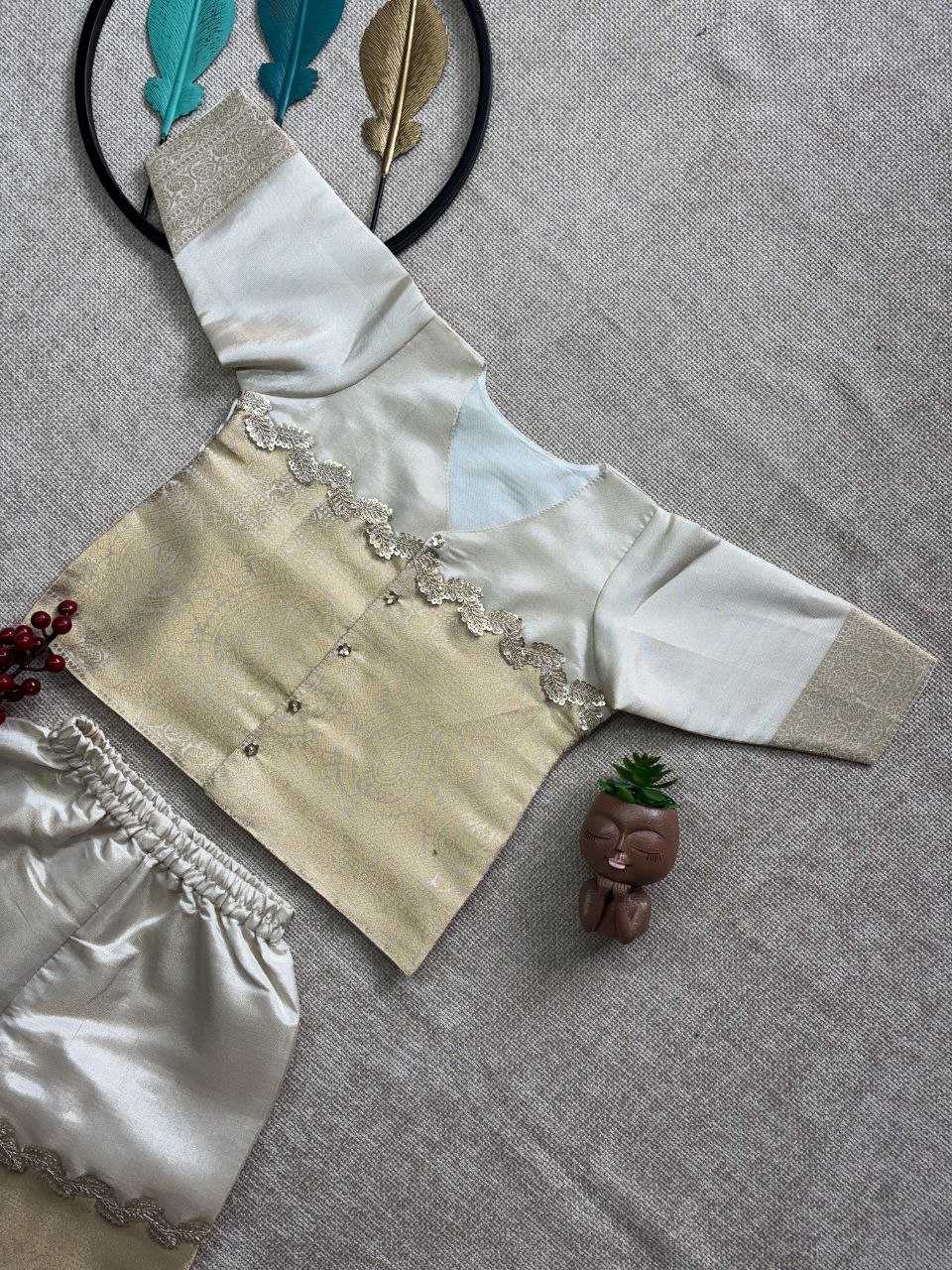 Ynf Soft Cotton KESH107 SOUTH Kids Wear Wholesale Kids Top & Pant Kids Co-ord Set Kids Party Wear Ethnic Manufacturer- Kids Exports