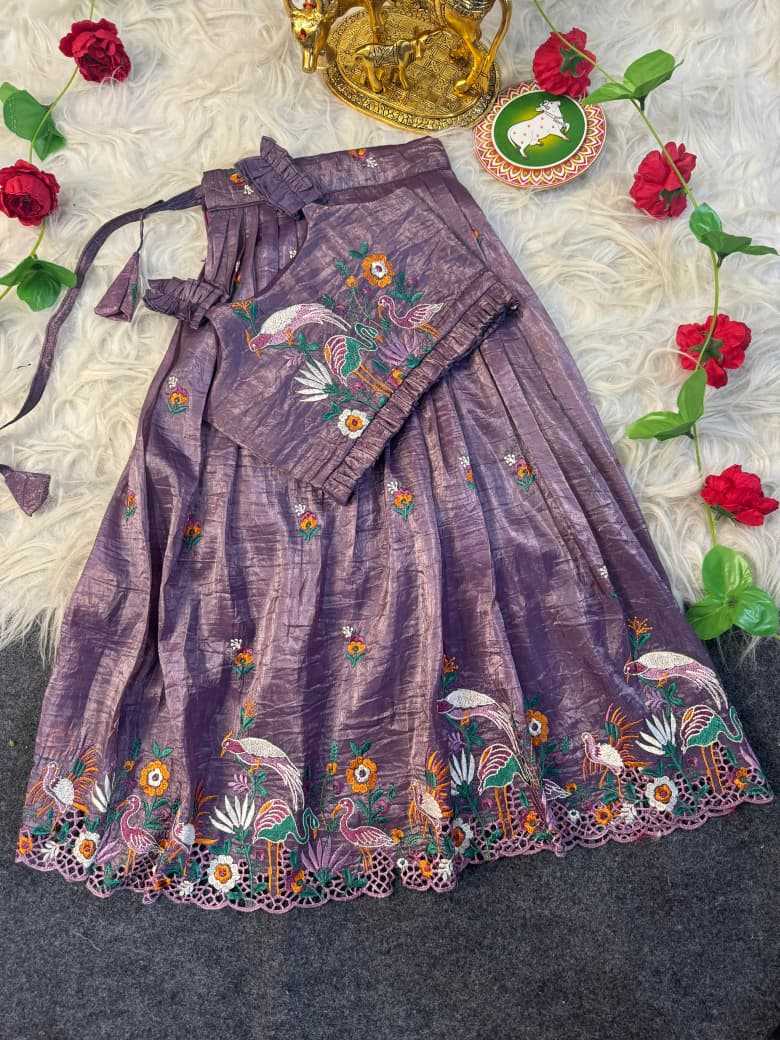 Ynf Soft Gold Crush KESH249 KPS050525 Kids Wear Festive Collections Wholesale Kids Lehenga Choli Kids Festive Wear Kids Party Wear Ethnic Manufacturer- Kids Exports