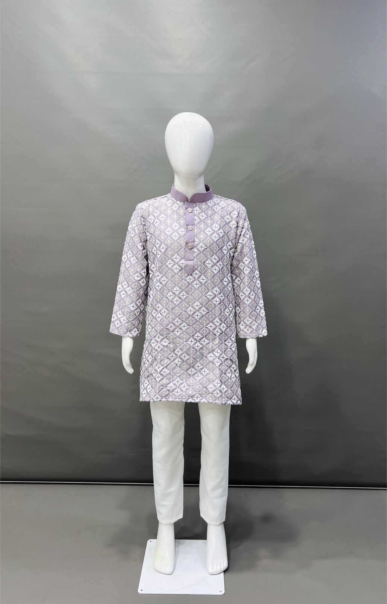 Ynf Soft Silk KESH747 MIRROR Kids Wear Wholesale Boys Kurta Pyjama Boys Ethnic Wear Kids Party Wear Ethnic Manufacturer- Kids Exports