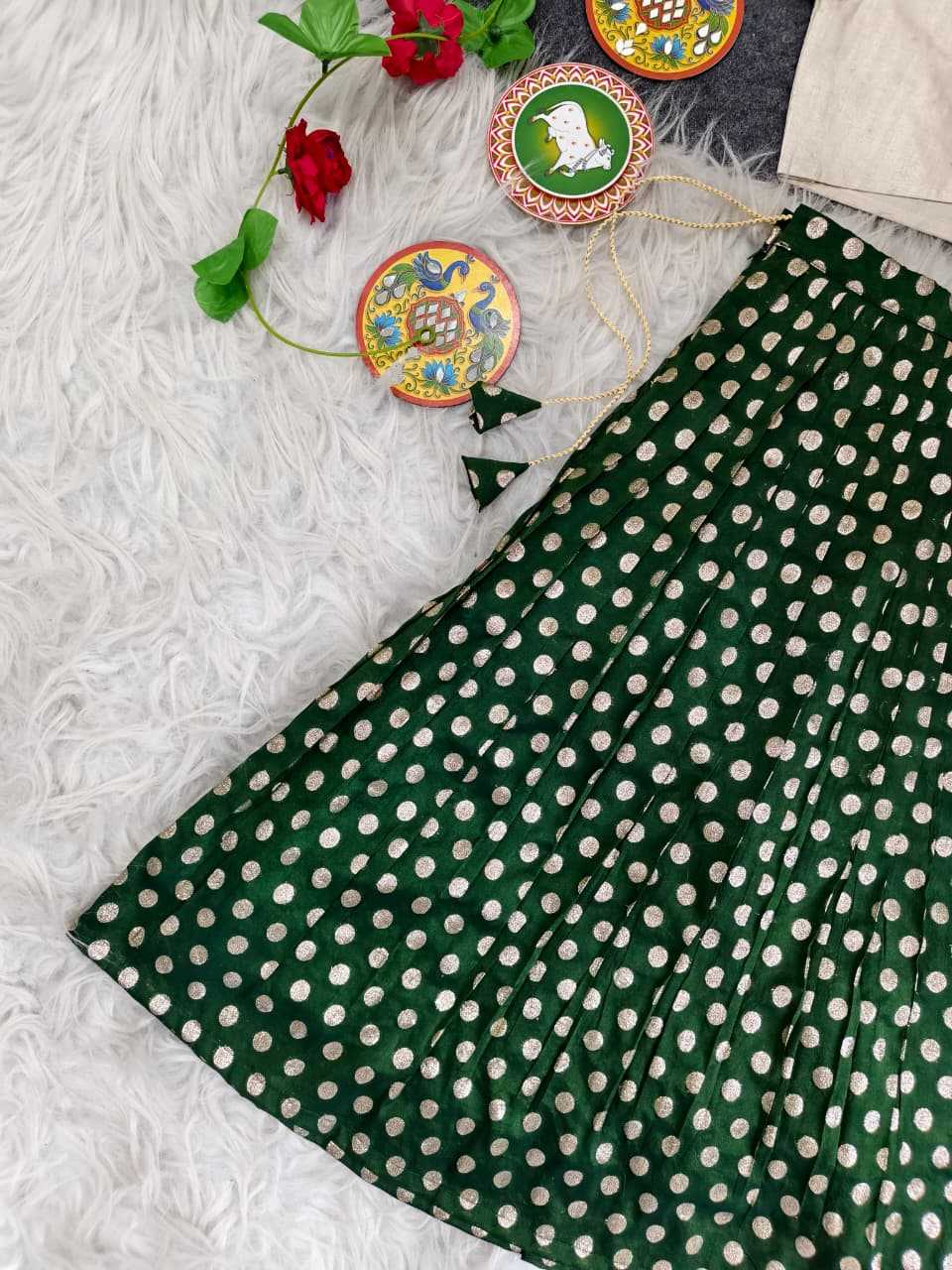 Ynf Viscose KESH249 2135-41 Kids Wear Festive Collections Wholesale Kids Lehenga Choli Kids Festive Wear Kids Party Wear Ethnic Manufacturer- Kids Exports