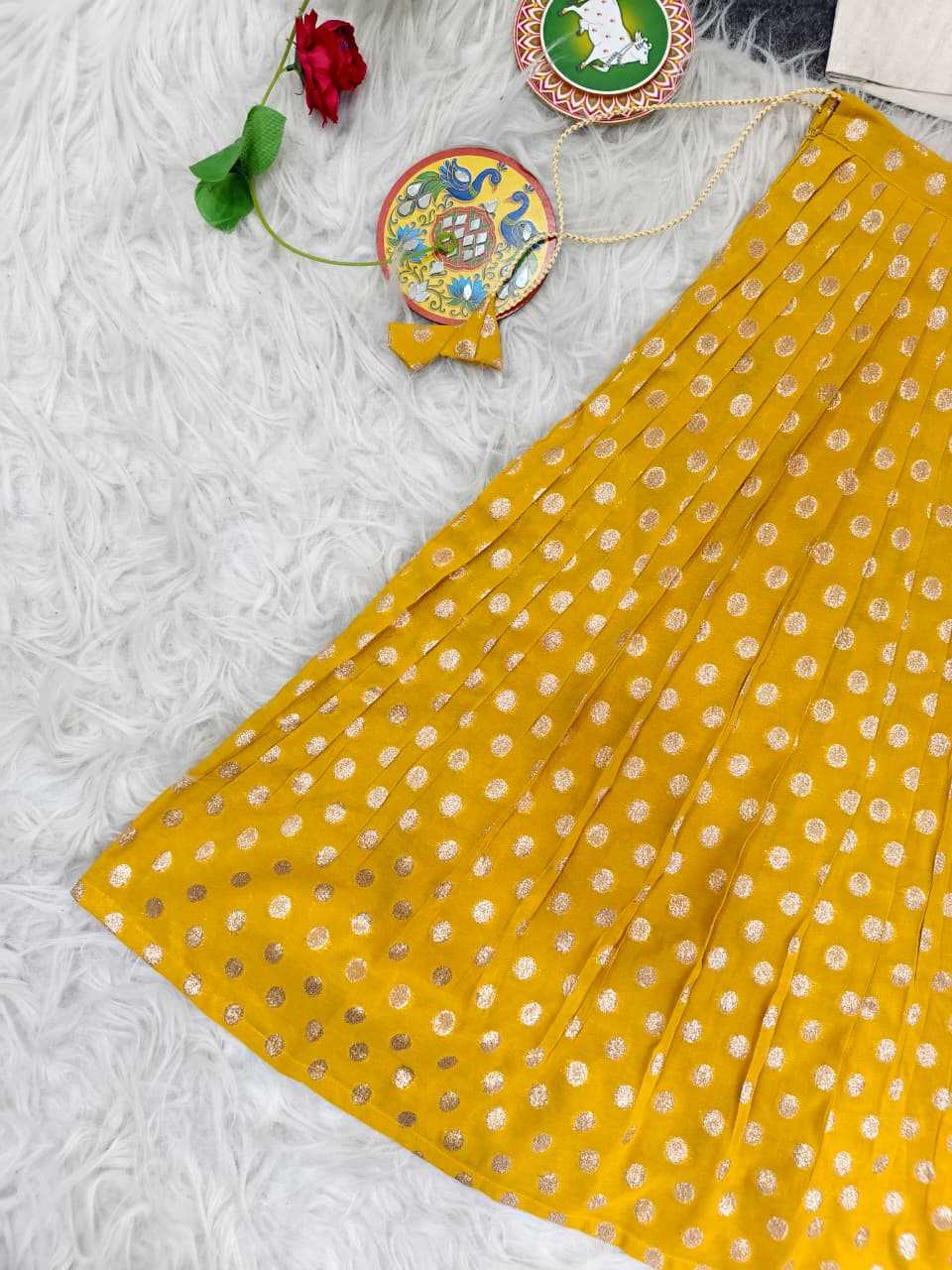 Ynf Viscose KESH249 2135-41 Kids Wear Festive Collections Wholesale Kids Lehenga Choli Kids Festive Wear Kids Party Wear Ethnic Manufacturer- Kids Exports