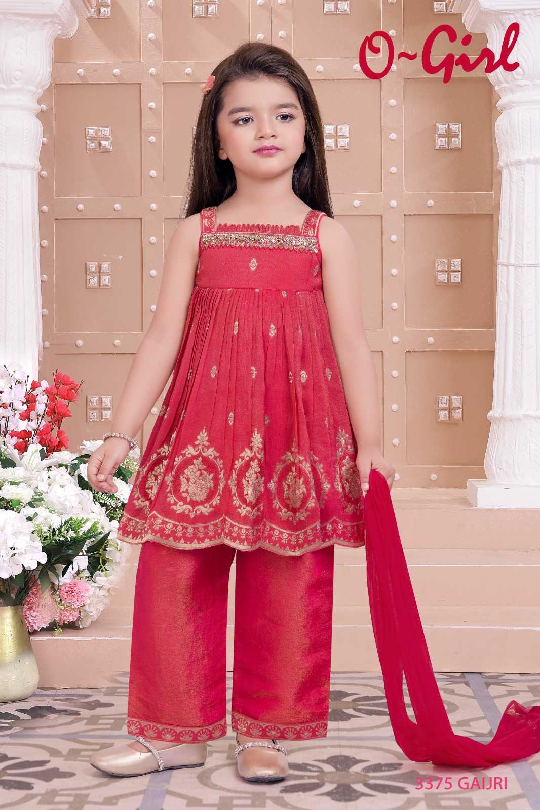 Ynf Fancy KESH530 Isha Kids Wear Wholesale Kids Suit Kids Anarkali Suits Manufacturer- Kids Exports