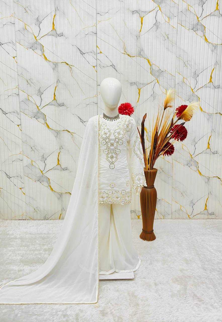 Ynf Faux Georgette RIN234 247 Kids Wear Wholesale Kids Top & Pant Kids Traditional Outfits Kids Party Wear Ethnic Manufacturer- Kids Exports
