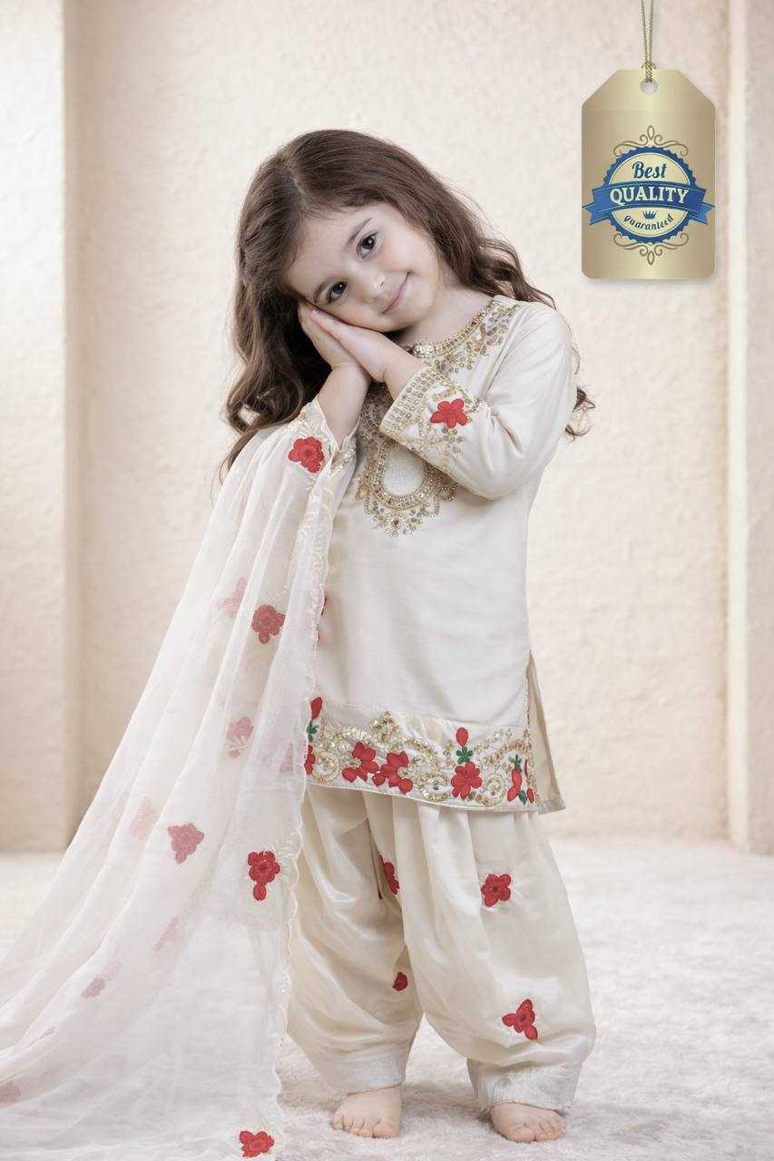 Ynf Heavy Crepe RIN234 245 Kids Wear Wholesale Kids Suit Kids Festive Wear Kids Party Wear Ethnic Manufacturer- Kids Exports