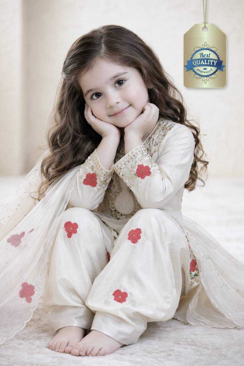Ynf Heavy Crepe RIN234 245 Kids Wear Wholesale Kids Suit Kids Festive Wear Kids Party Wear Ethnic Manufacturer- Kids Exports